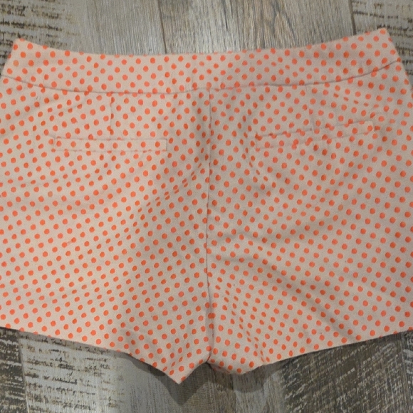 J. Crew High Waist Orange Shorts - Picture 4 of 5